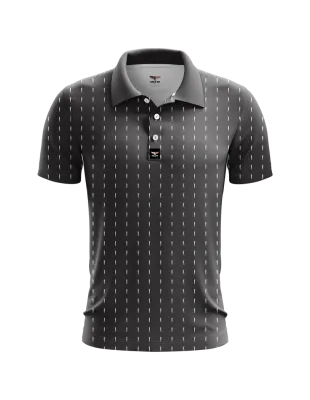Jersey Cotton Striped Polo Shirt